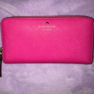 Kate Spade Hot Pink Wallet